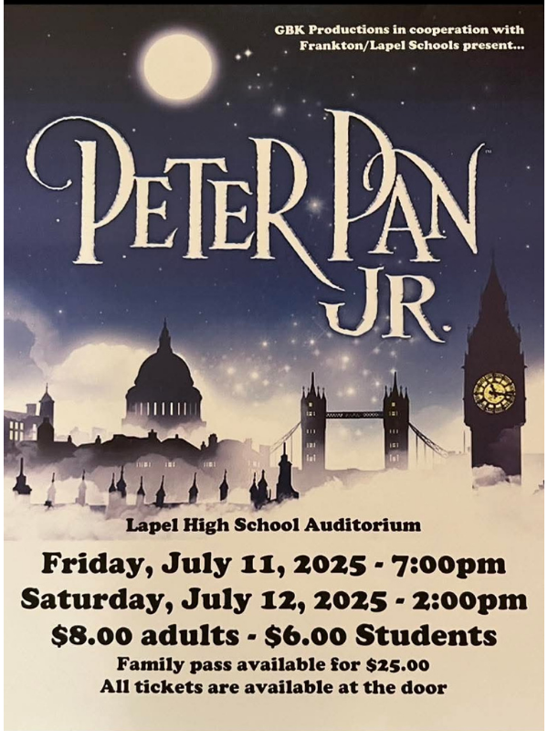 Peter Pan Jr. playbill